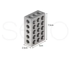 Traderight 123 Block Set 1-2-3 Blocks 23 Holes Machinist Woodworking Workshop X4