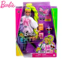 Barbie Extra Doll - Neon Green/Multi