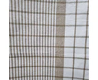 RANS Milan Tea Towels | 5 Piece Set | 100% Cotton  | Taupe