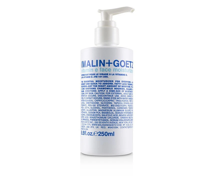 MALIN+GOETZ Vitamin E Face Moisturizer 250ml/8.5oz