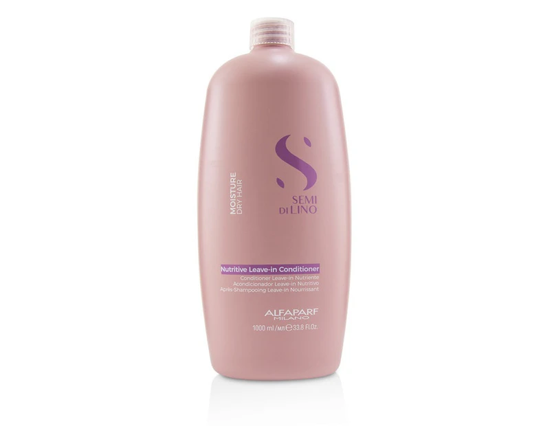 AlfaParf Semi Di Lino Moisture Nutritive Leavein Conditioner (Dry Hair) 1000ml/33.8oz