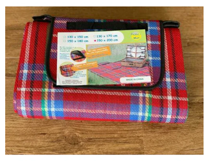 Large Picnic Blanket Waterproof Outdoor Camping Mat Rug Travel Beach 150X200cm