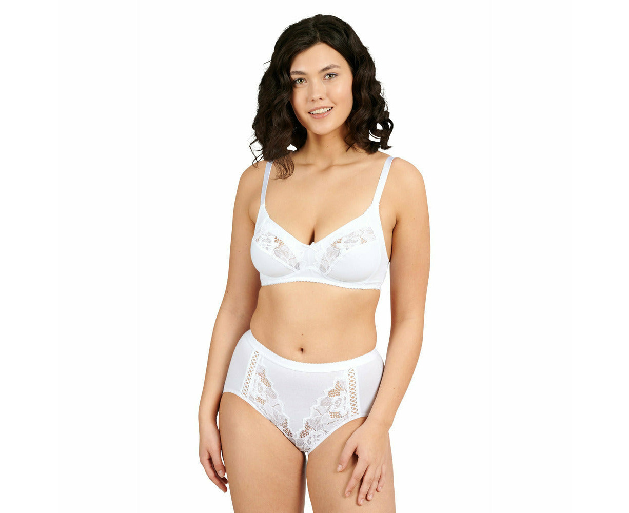 Buy Sans Complexe Lucie Organic Cotton Wide Strap Wirefree Bra