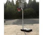 2.6M Dunk Master M034 Basketball Hoop Stand System Adjustable Height Net Rim Kid