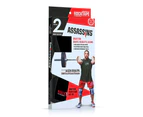 Rocktape Assassins 7mm Knee Compression Sleeves Sports/Gym Support Small Black