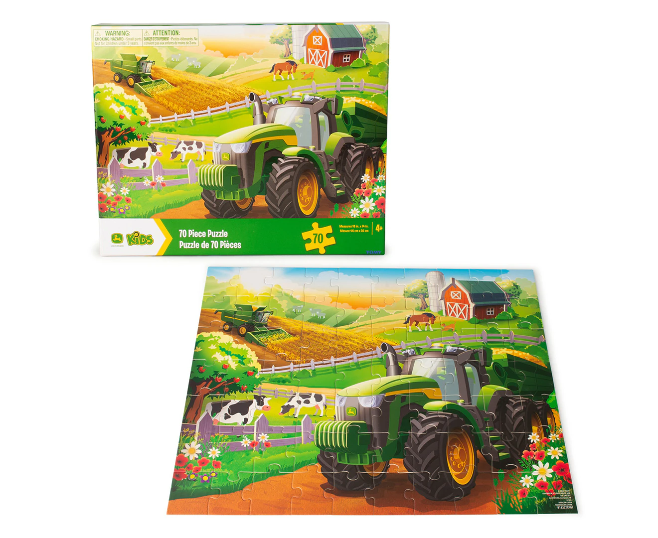 John Deere Farm 70-Piece Kids' Jigsaw Puzzle