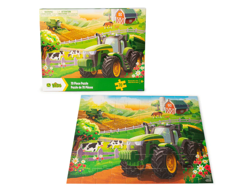 John Deere Farm 70-Piece Kids' Jigsaw Puzzle