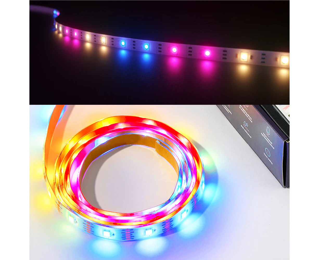 LifeSmart smart WiFi App Voice Control Light Strip DIY Decor Party Cololight Wall mounted