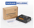 ATEM POWER MPPT Solar Charge Controller Solar Panel Battery Regulator 12V/24V 20A With USB