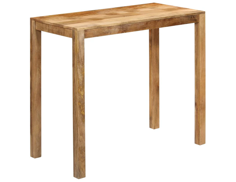 Bar Table Solid Mango Wood 120x60x108 cm