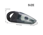 120W Portable Vacuum Cleaner Hand-Held Hoover CarHome Wet & Dry