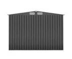 Giantz Garden Shed 2.58x3.14M w/Metal Base Sheds Outdoor Storage Workshop Shelter Sliding Door