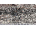 Vivien Grey Beige Vintage Abstract Rug