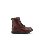 Shone 8A12-021 Red Boys  Ankle Boots Unisex Clothing
