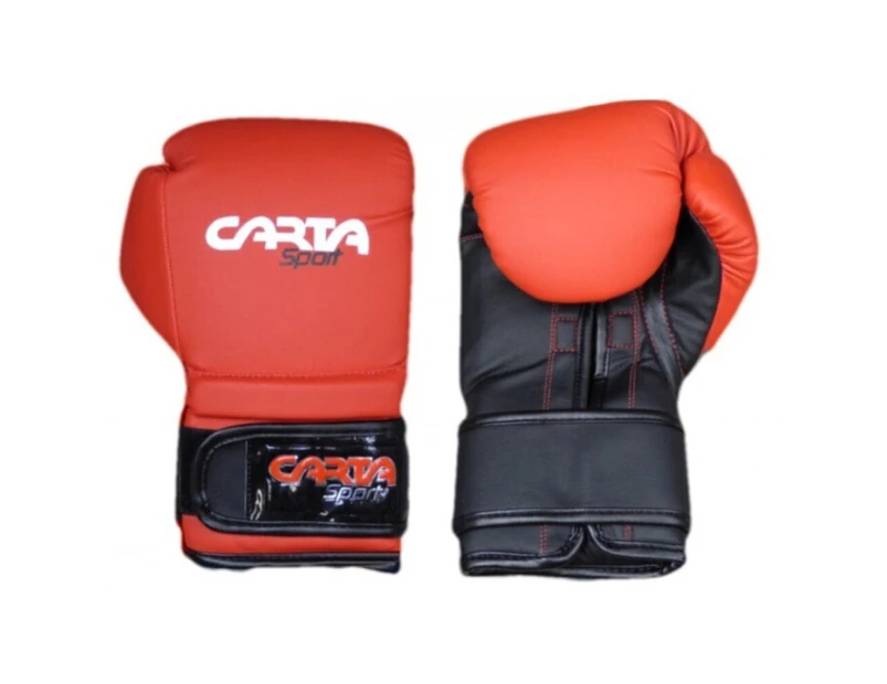 Carta Sport PU Boxing Gloves (Red/Black) - CS165