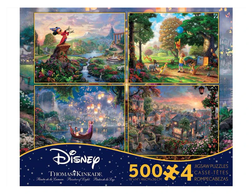S2 4 In 1 Puzzle Pack 500 Piece