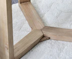 Cooper & Co. 48cm Sass Terrazzo Side Table - White/Oak