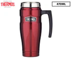 Thermos 470mL Vacuum Insulated Travel Mug - Red
