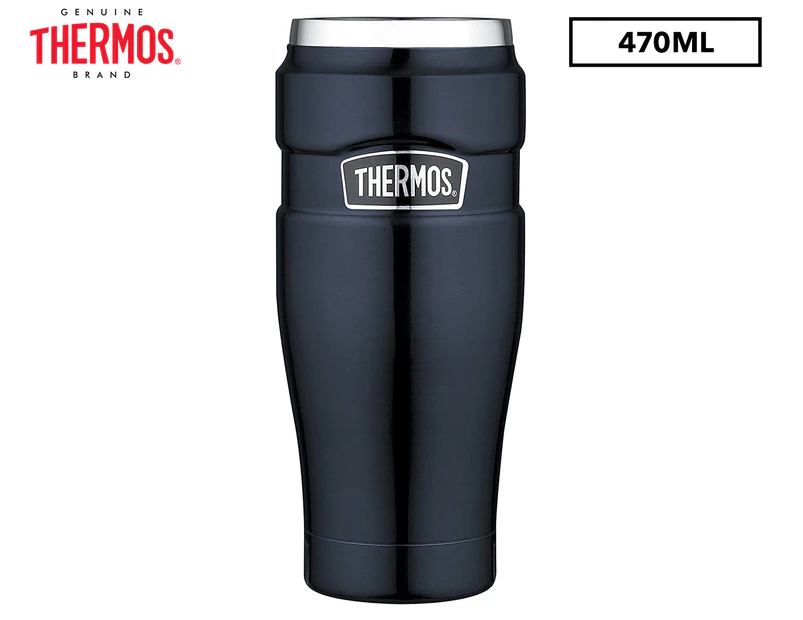 Thermos 470mL King Vacuum Insulated Tumbler - Midnight Blue