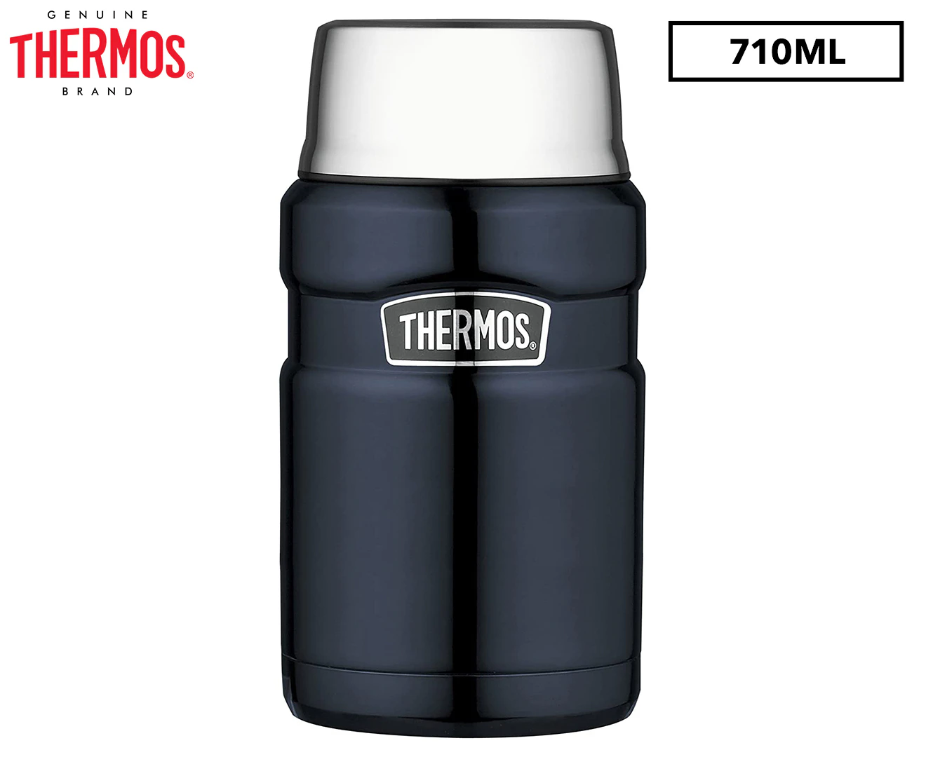 Thermos 710mL King Vacuum Insulated Food Jar - Midnight Blue