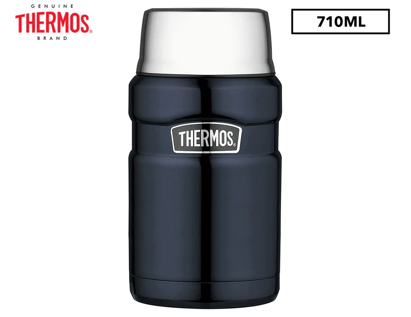New THERMOS Stainless King S/Steel Vacuum Insulated Food Jar 470ml with  Spoon