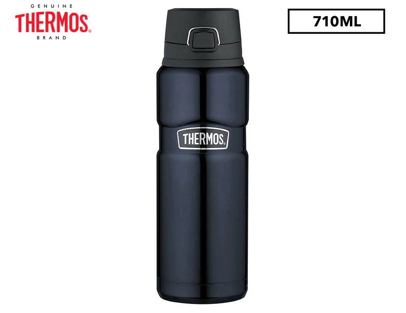 Thermos 710mL King Vacuum Insulated Water Bottle - Midnight Blue