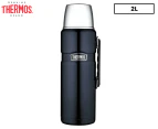 Thermos 2L King Vacuum Insulated Flask - Midnight Blue
