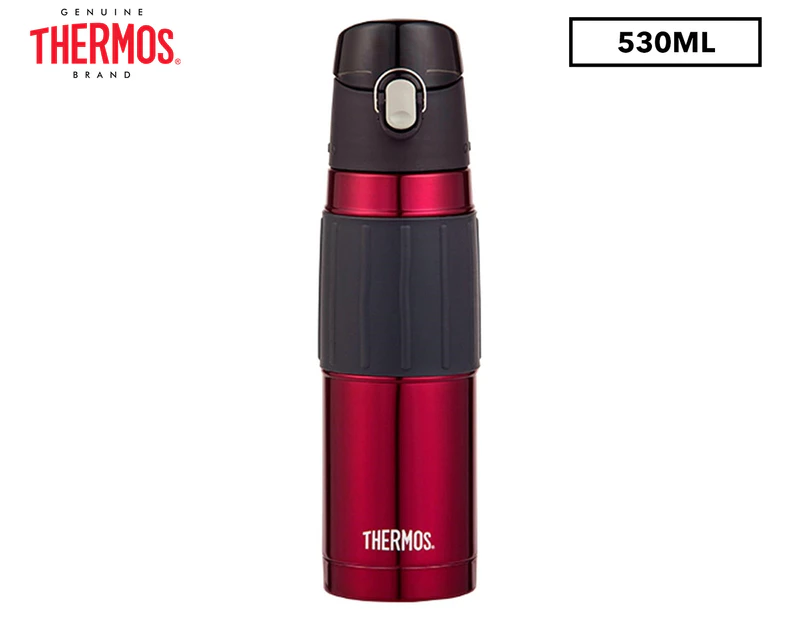 Thermos 530mL Stainless Steel Vacuum Insulated Hydration Bottle - Red
