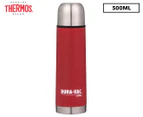 Thermos 500mL Dura-Vac Vacuum Insulated Slimline Flask - Red