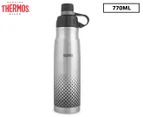 Thermos 770mL Vacuum Hydration Bottle - Silver/Black