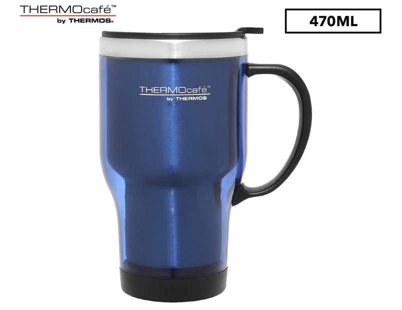 Thermos 470mL THERMOcafé Travel Mug - Blue