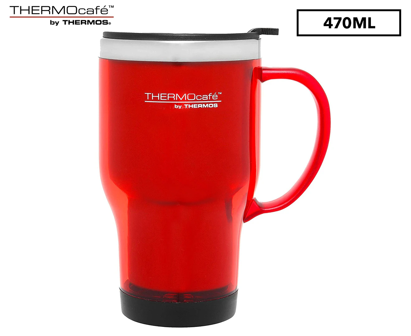 THERMOcafe 470mL Travel Mug - Red