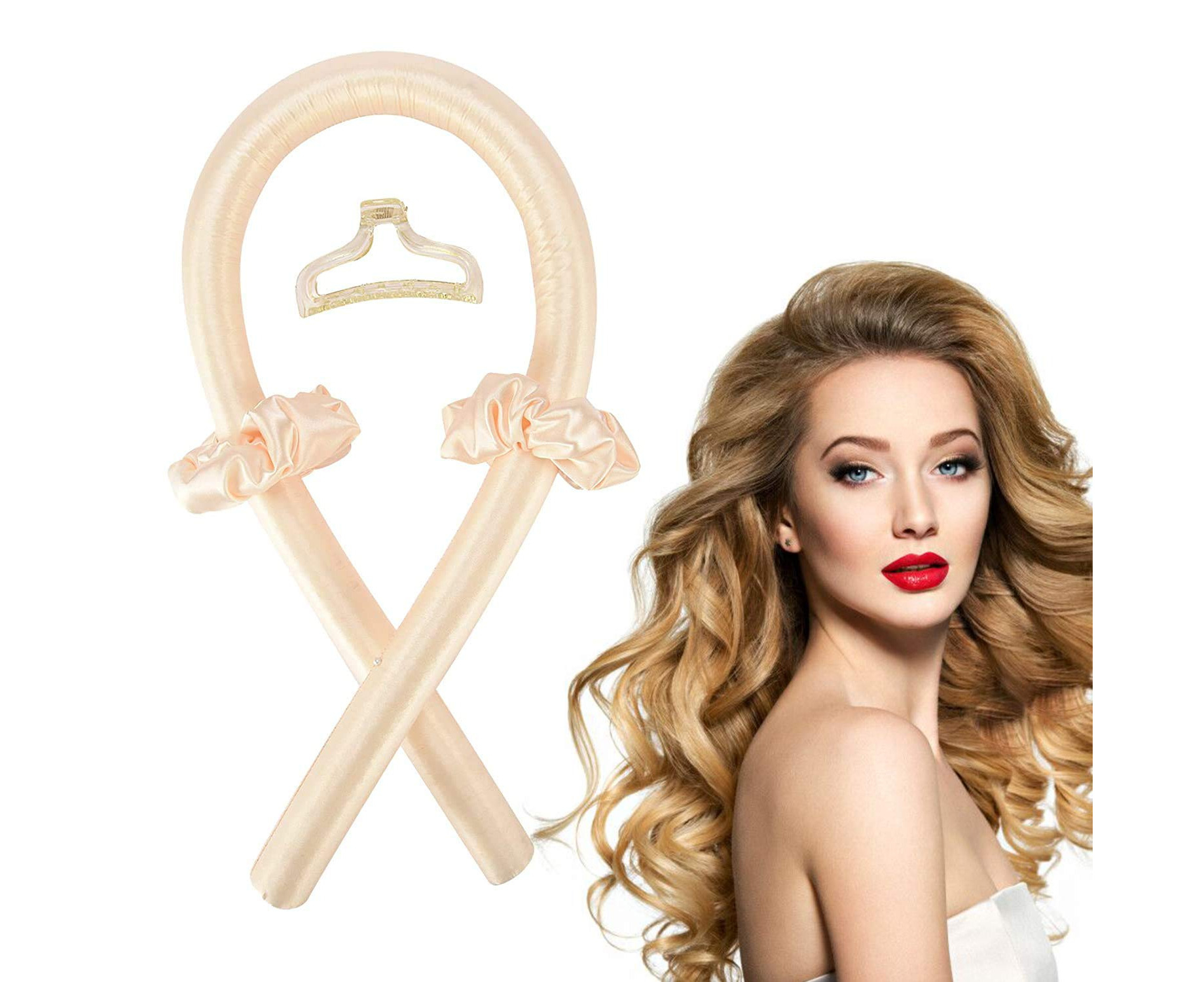 Heatless Curlers, Heatless Curling Rod Headband,Curling Irons Silk Hair  Clips Can Used to Maintain Wavy Shape of Medium-Long Hair - Pink |  Www.catch.com.au
