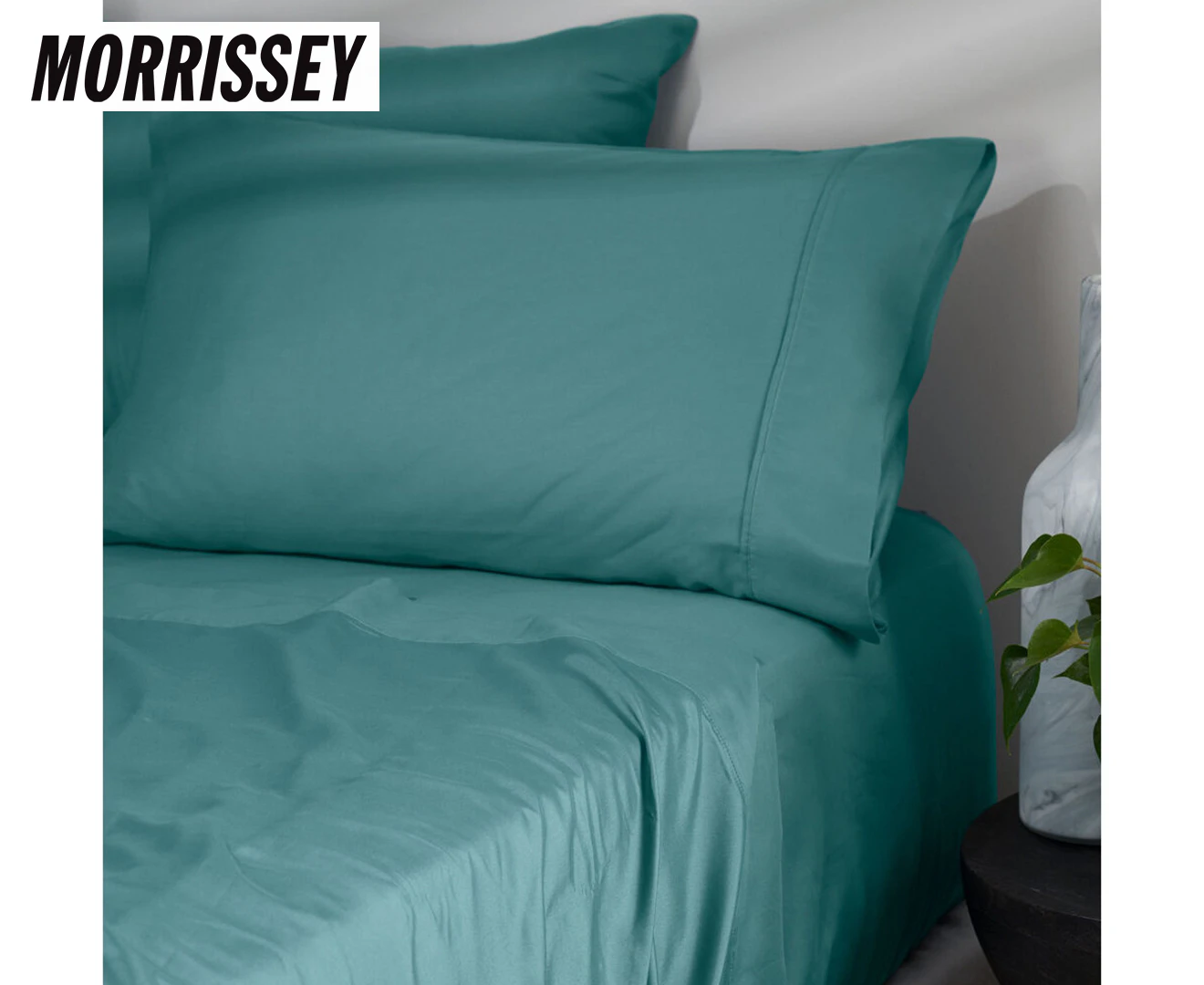 Morrissey 900TC Cotton Rich Sheet Set - Mineral Blue