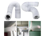 3m 15cm 6'' Exhaust Hose Pipe Duct Flexible PVC Air Conditioner Replacement Part