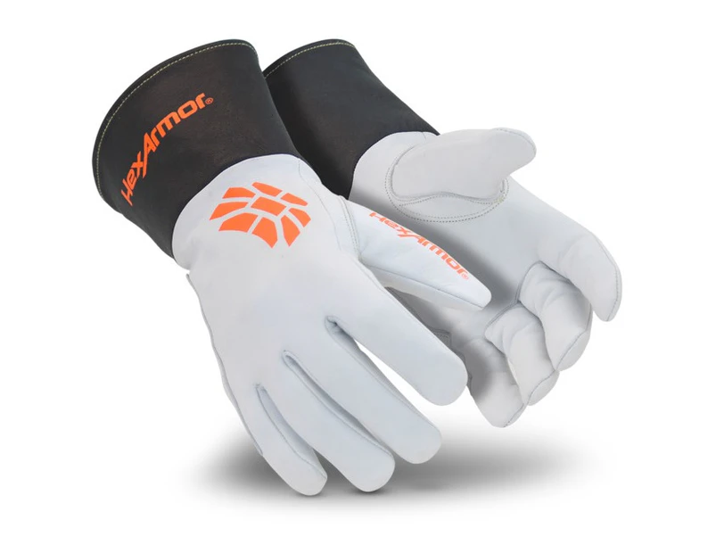 4062 Chrome SLT Leather Extended Cuff Glove
