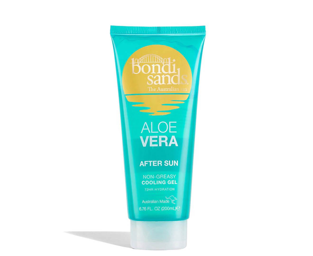 Bondi Sands Aloe Vera After Sun Cooling Gel 200ml Vitamin E Non-Greasy Skincare