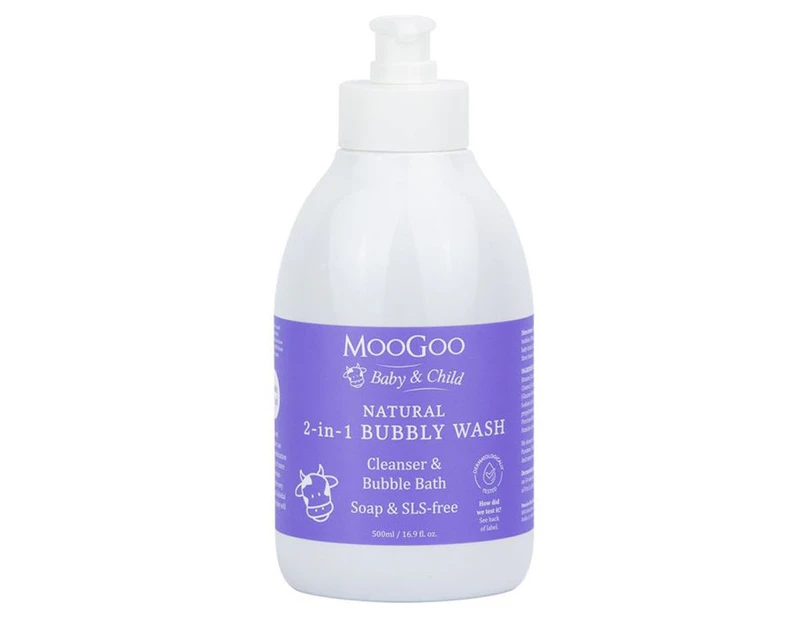MooGoo Skin Care Moo Goo 2in1 Bubbly Wash 500ml 500ml