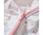 Tommee Tippee Sleeping Bag for baby 1.0 tog - Pretty petals 0-4 months pink
