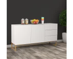 Levede Buffet Sideboard Storage Cabinet Drawers Shelf Kitchen Cupboard Hallway