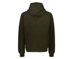 Tee Jays Mens Full Zip Hooded Sweatshirt (Dark Olive) - BC3319