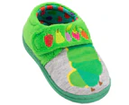 The Very Hungry Caterpillar Childrens/Kids Slippers (Green/Grey) - NS6805