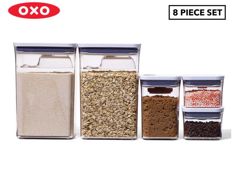 OXO 8-Piece POP 2.0 Baking Essentials Container Set