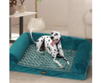 Pawz Pet Bed Sofa Dog Bedding Soft Warm Mattress Cushion Pillow Mat Plush XL - Grey,Blue,Brown