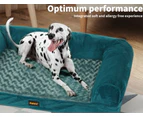 Pawz Pet Bed Sofa Dog Bedding Soft Warm Mattress Cushion Pillow Mat Plush XL - Grey,Blue,Brown