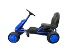 Go Kart Small Blue Kids 18m+ Pedal Powered Ride On Toy/Buggy/Racing Car