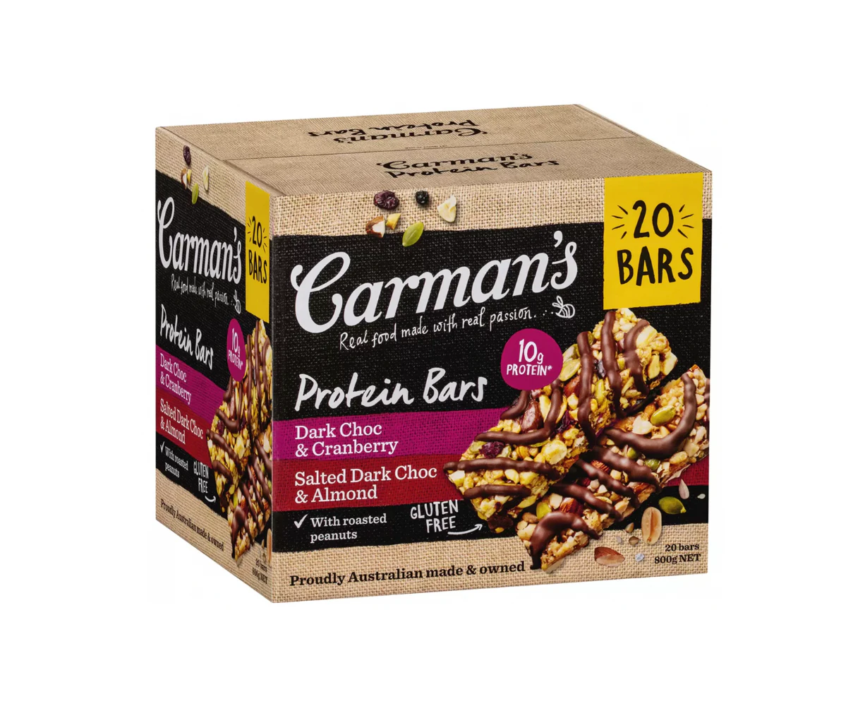 Carman's Protein Bars Variety 20 x 40g