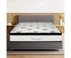 Dreamz Bedding Mattress Spring Single Size Premium Bed Top Foam Medium Firm 30CM