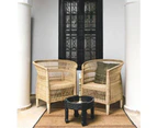 Zohi Interiors IN STOCK - Genuine Malawi Chair in Natural