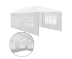 Instahut Gazebo 3x6 Outdoor Marquee Side Wall Party Wedding Tent Camping White